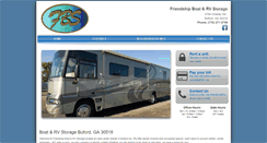 Desktop Screenshot of friendshipboatstorage.com